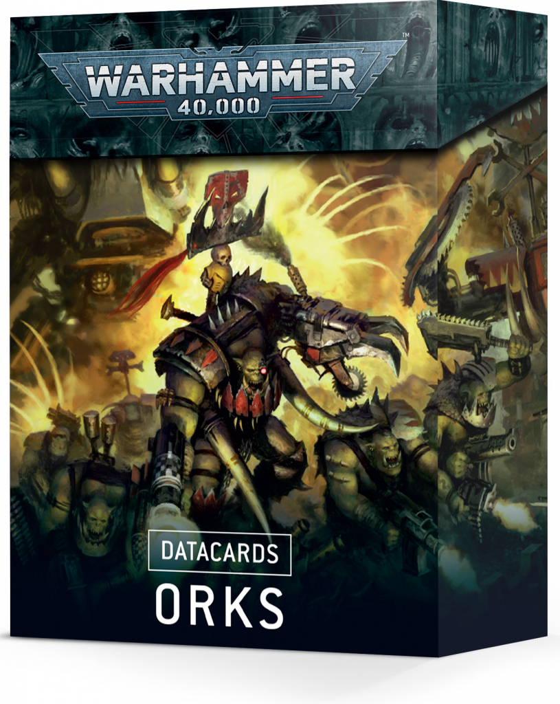 GW Warahmmer Datacards Orks