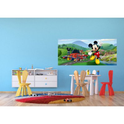 AG Design FTDNH-5375 vliesová fototapeta MICKEY MOUSE rozměry 202 x 90 cm – Zbozi.Blesk.cz