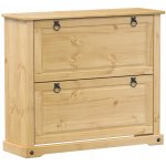 VidaXL Corona 99 x 32 x 85 cm masivní borové dřevo – Zboží Dáma