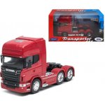 Welly Tahač SCANIA V8 R730 Červená 1:32 – Sleviste.cz