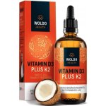 Woldohealth Vitamin D3 + K2 50 ml – Zboží Dáma