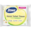 Toaletní papír ZEWA Natural Camomile vlhčený bílý 42 ubrousků