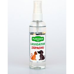 Puroder LIKVIDÁTOR ZÁPACHU z domácích mazlíčků ZOO, 100 ml