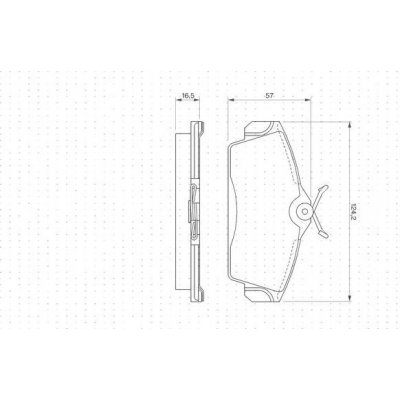 BOSCH 0 986 424 490 Sada brzdových destiček, kotoučová brzda (0986424490) – Sleviste.cz