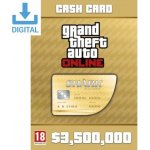 Grand Theft Auto Online Whale Shark Cash Card 3,500,000$ – Zboží Mobilmania