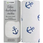 TTOMI Accessories s.r.o. Velká bavlněná TETRA osuška anchors / kotvy – Zbozi.Blesk.cz