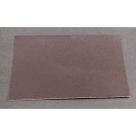 Samolepicí kožená záplata - tmavě hnědá - rozměr 16 cm x 10 cm – Zboží Dáma