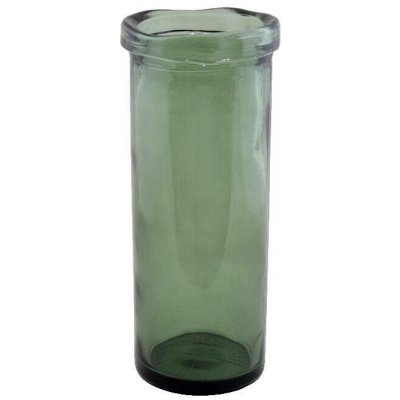 Váza SIMPLICITY, rovná, 28cm, zeleno šedá|Vidrios San Miguel|Recycled Glass – Hledejceny.cz