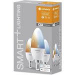 Ledvance Chytrá žárovka SMART+ WiFi Candle Tunable White 5W E14 3ks – Zboží Mobilmania