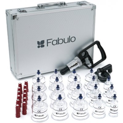 Fabulo Vakuové masážní baňky Luxury sada 19ks – Zbozi.Blesk.cz