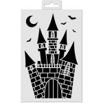 Aladine Šablona 13x20 cm Strašidelný hrad – Zboží Dáma