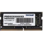 Patriot SODIMM DDR4 4GB 2666MHz CL19 PSD44G266681S – Zboží Mobilmania