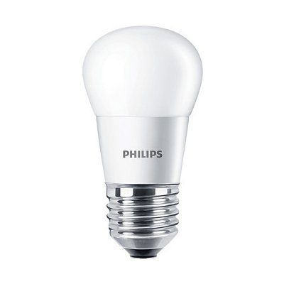 Philips žárovka LED 5-5,5W/E27 /eq. 40W/ 2700K CorePro Luster P45 matná D9 – Zboží Mobilmania