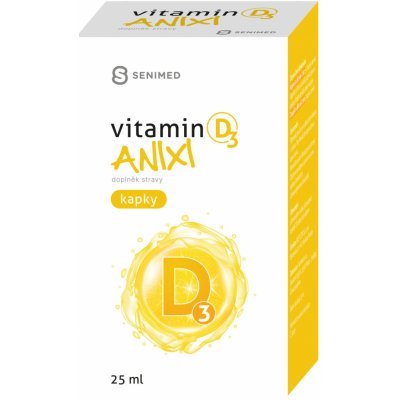 Anixi vitamin D3 kapky 25 ml – Hledejceny.cz