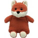 plyšový hřejivý polštář liška 30 cm – Zboží Dáma