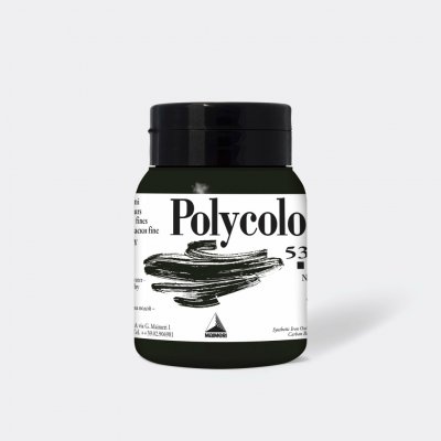 Maimeri Vynil Polycolor akrylová barva black 530 500 ml – Hledejceny.cz