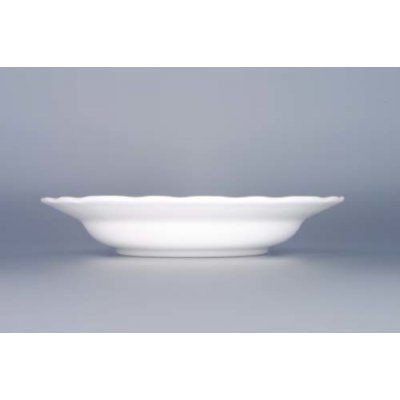 Český porcelán Dubí Talíř porcelánový bílý hluboký 21 cm – Hledejceny.cz