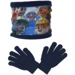 Sun City Šála Paw Patrol / nákrčník Paw Patrol zateplený + rukavice sada modrá – Zbozi.Blesk.cz