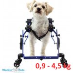 Walkin' Wheels MINI invalidní vozík s plnou podporou (4-kolový) - 17,8 – 25,4 & 15,2 – 25,4 cm – Sleviste.cz