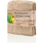 T-tomi bambusové dětské žínky 4ks béžová – Hledejceny.cz