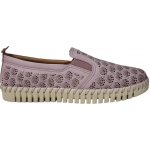 Manitu Dámské Celo-kožené mokasíny 330801 fialové – Zboží Mobilmania