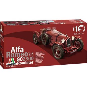 Italeri Model Kit auto 4706 ALFA ROMEO 8C 2300 Monza 1:12