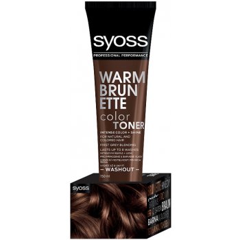 Syoss Color Toner barva na vlasy Teplý hnědý 150 ml