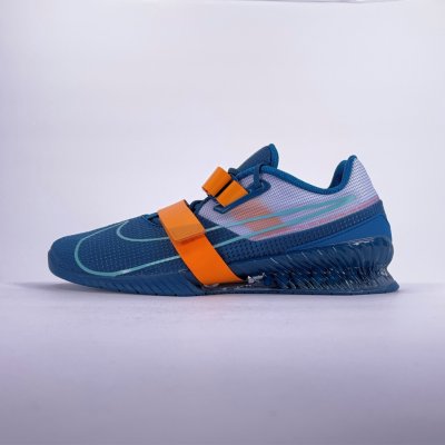 Nike Romaleos 4 - blue/orange CD3463-493 – Zboží Mobilmania
