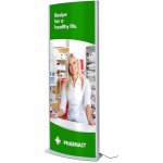 Jansen Display LED světelný totem ARCUATO 700x2000 mm – Zboží Mobilmania