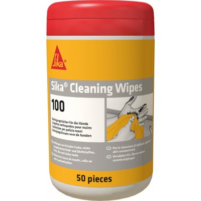 Sika Cleaning Wipes-100 vlhčené čistící ubrousky 50 ks – HobbyKompas.cz