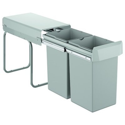 Grohe Vestavný odpadkový koš Blue Home dělený 15 + 15 l 40855000 – Sleviste.cz