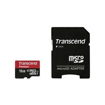 Transcend microSDHC 16 GB UHS-I TS16GUSDU1