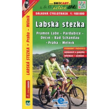 Labská stezka dálková cyklotrasa 1:100T