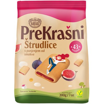 Kraš Prekrašni fíkové štrudle 200 g – Hledejceny.cz
