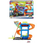 Mattel Hot Wheels CITY COLOR SHIFTERS AUTOMYČKA S OTOČNÝM TUNELEM – Zboží Mobilmania