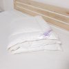Dětská deka Zaspi Letní vlněná přikrývka Anička do postýlky v bílém