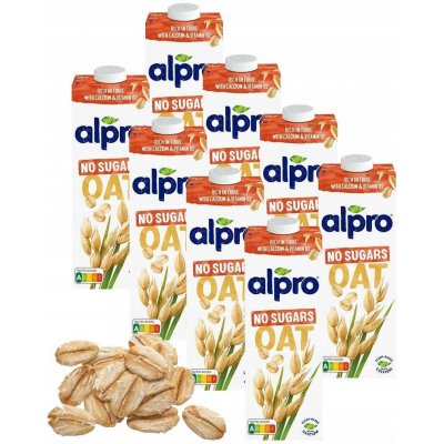 Alpro ovesný nápoj neslazený 8 x 1 l – Zboží Dáma