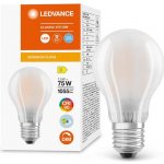 Ledvance LED žárovka LED E27 A60 7,5W = 75W 1055lm 4000K Neutrální bílá 300° CRI90 Filament Mléčná Stmívatelná Superior – Zboží Dáma