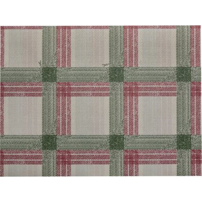 Infibra Jednorázové papírové prostírání Kostka bordó/zelená 30x40cm 250ks – Zboží Dáma