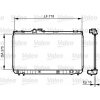 Chladič VALEO Chladič - chlazení motoru 734498