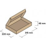 Top-obaly Kartonové krabice 199 x 121 x 45 mm 10 ks – Hledejceny.cz
