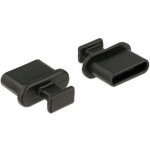 Delock Prachová záslepka pro USB Type-C samice s uchopením 10 kusů černá (64013) – Sleviste.cz