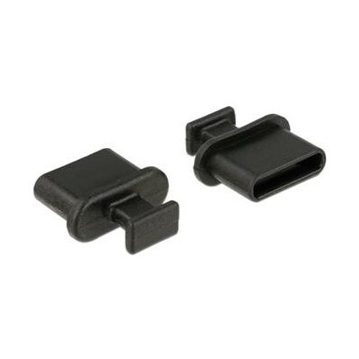Delock Prachová záslepka pro USB Type-C samice s uchopením 10 kusů černá (64013) – Sleviste.cz