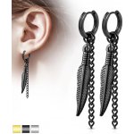 Šperky eshop Řetízek z chirurgické oceli zdvojená lesklá oválná očka A20.08 Zlatá – Sleviste.cz