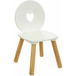 Atmosphera Židlička Love bílá – Zboží Dáma
