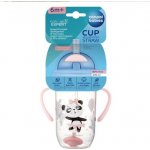 Canpol Babies nevylévací hrníček se slámkou a závažím Exotic Panda růžový 270 ml – Hledejceny.cz