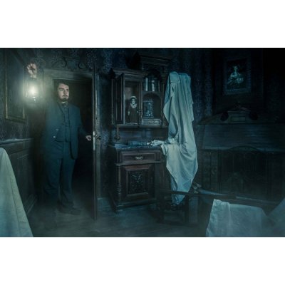 Úniková hra Dům duchů Tým 2-6 hráčů 60 minut hry 10 navíc – Hledejceny.cz