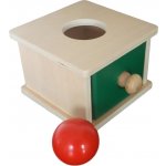 Montessori box na vkládání míčku – Sleviste.cz