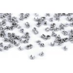 Koncovka na spirálový a kovový zip No 3; 5; 8; 10 horní Varianta: 1 (3 mm) barva nikl, Balení: 10 g – Hledejceny.cz