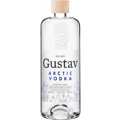 Gustav Arctic Vodka 40% 0,7 l (holá láhev) – Hledejceny.cz